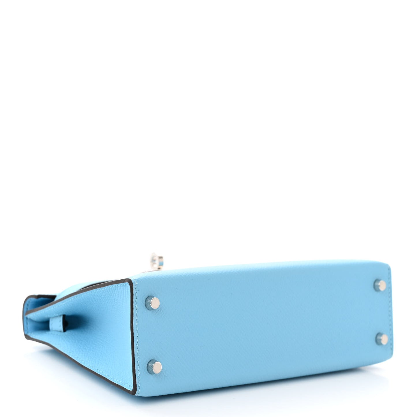 Epsom Mini Kelly Sellier 20 Celeste