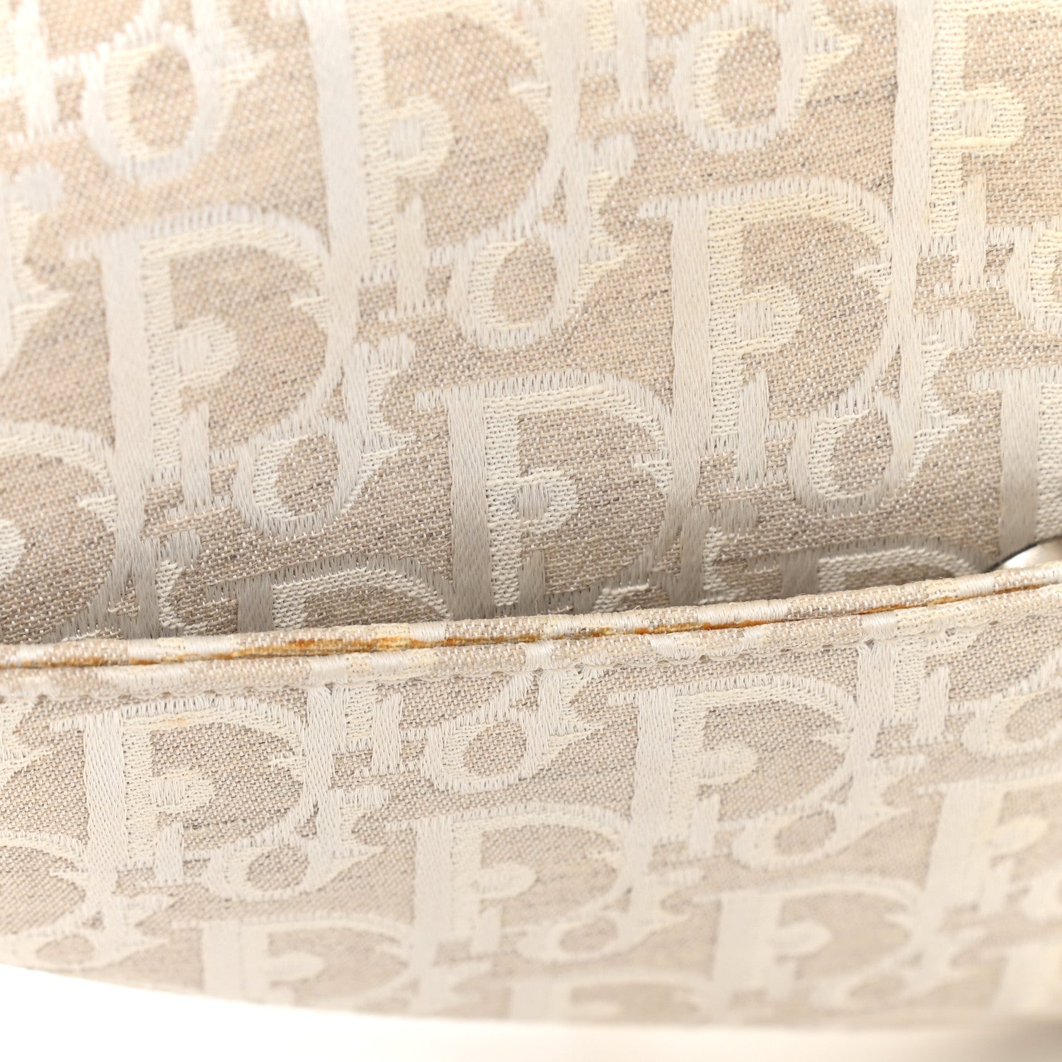 Christian Dior Monogram Saddle Bag White 11 of 15