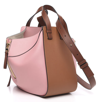 Loewe Calfskin Small Hammock Shoulder Bag Pastel Pink Tan 3 of 10