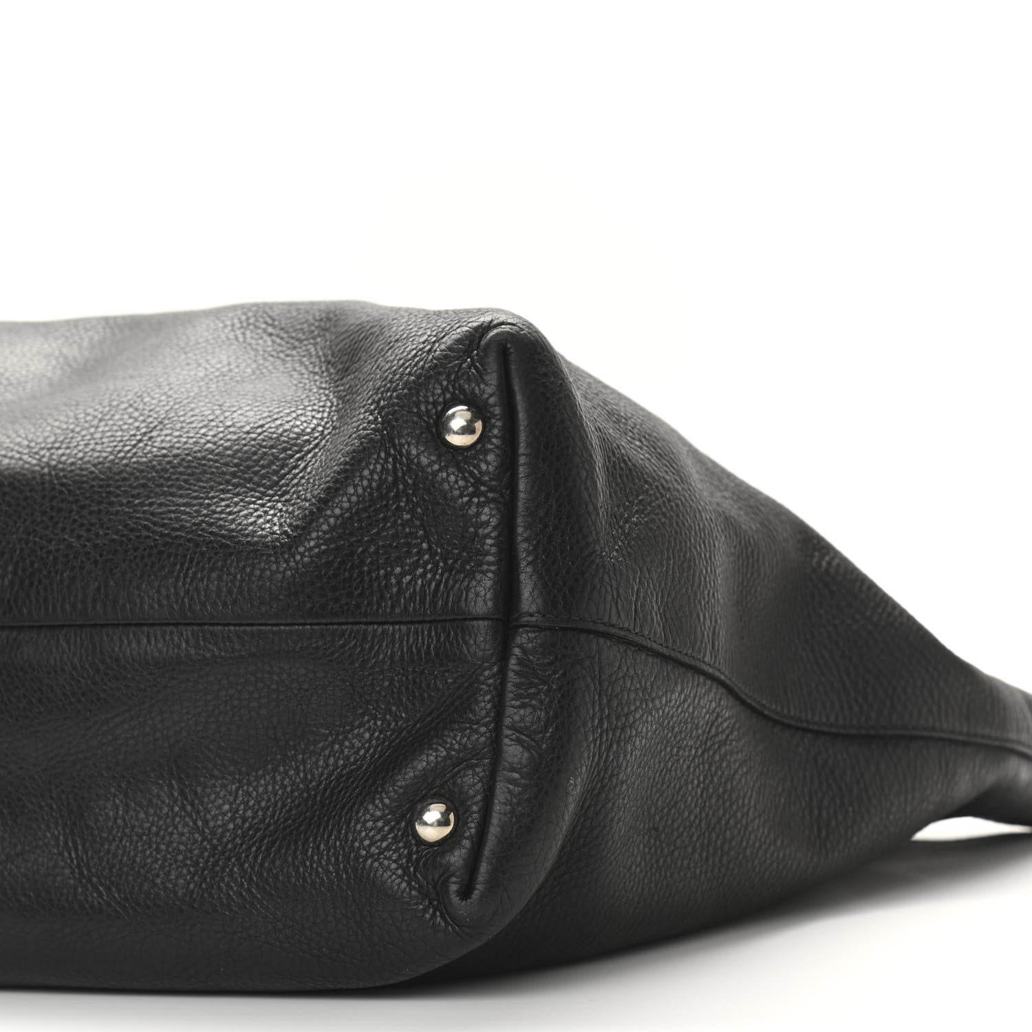 Gucci Calfskin Medium Icon Bit Tote Black 14 of 14