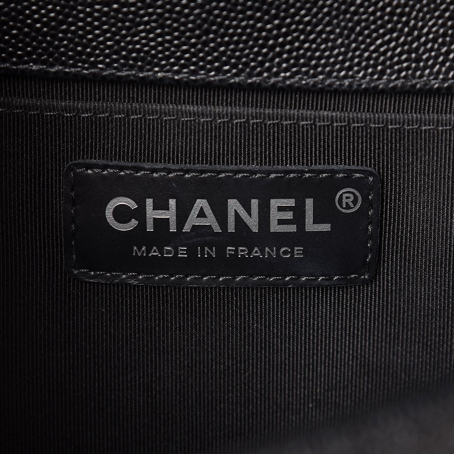 Chanel Caviar Quilted Medium Boy Flap Black 6 of 10