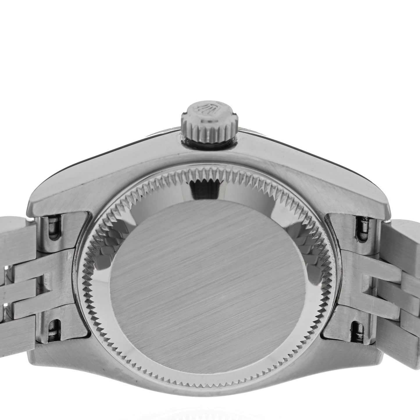 Stainless Steel 18K White Gold 26mm Oyster Perpetual Datejust Watch Silver Roman 179174