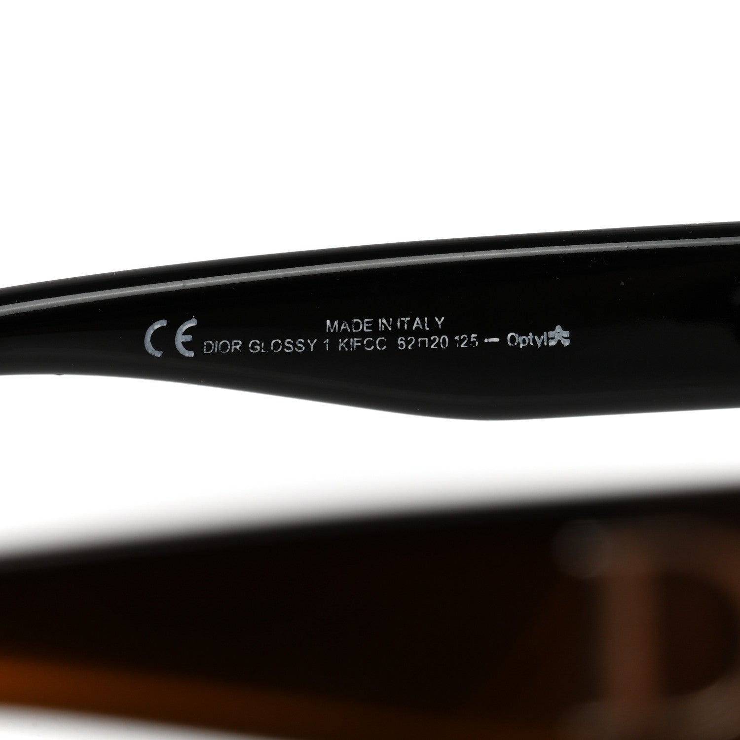 Christian Dior Glossy 1 Sunglasses Tortoise 5 of 6