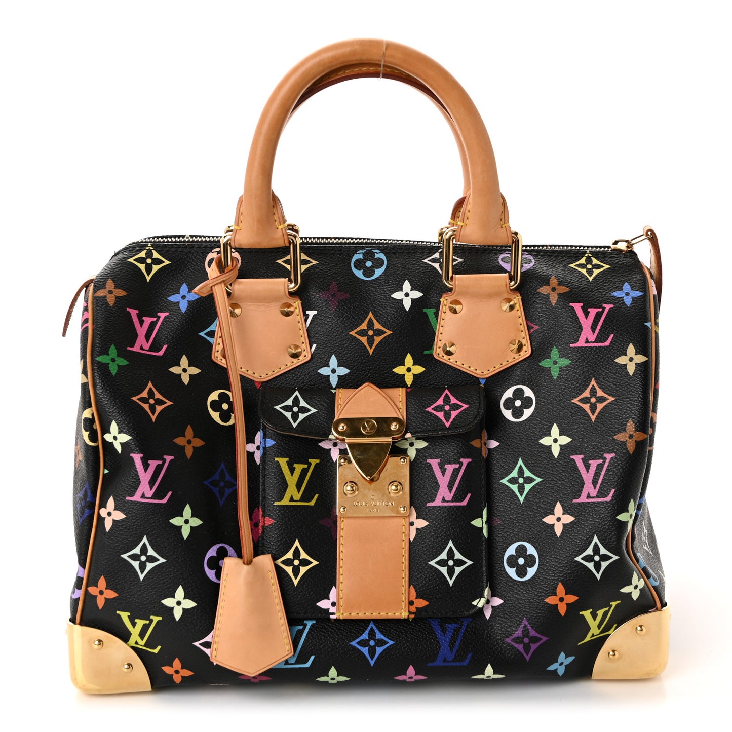 Monogram Multicolor Speedy 30 Black