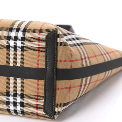 Burberry Vintage Check Medium The Giant Reversible Tote Antique Yellow Bright Red 7 of 20
