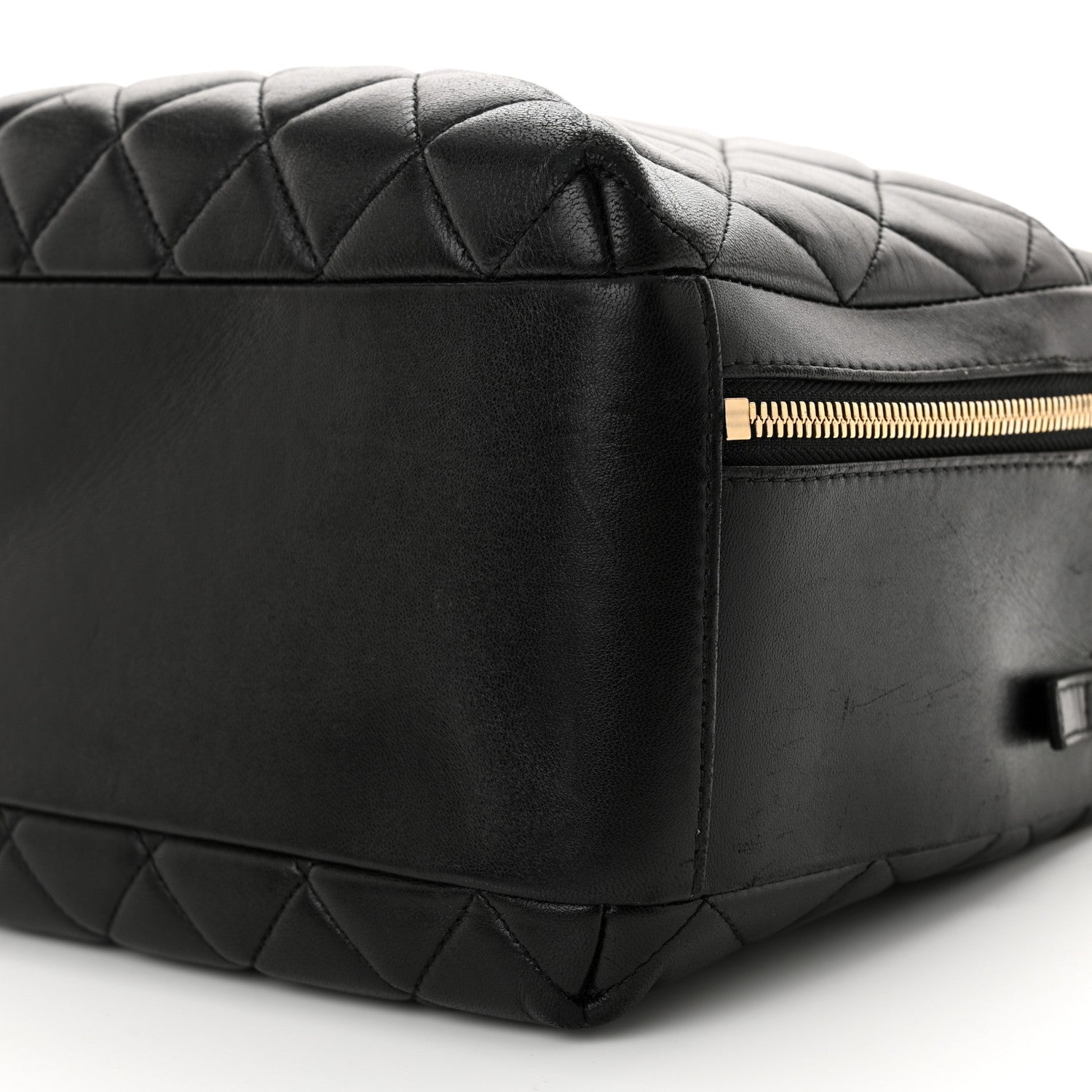 Chanel Lambskin Quilted Large Trendy CC Bowling Bag Black 11 of 13