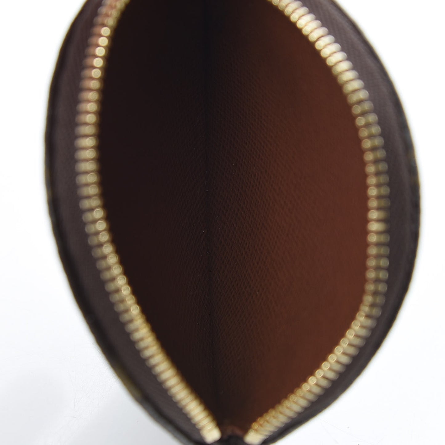 Monogram Round Coin Purse
