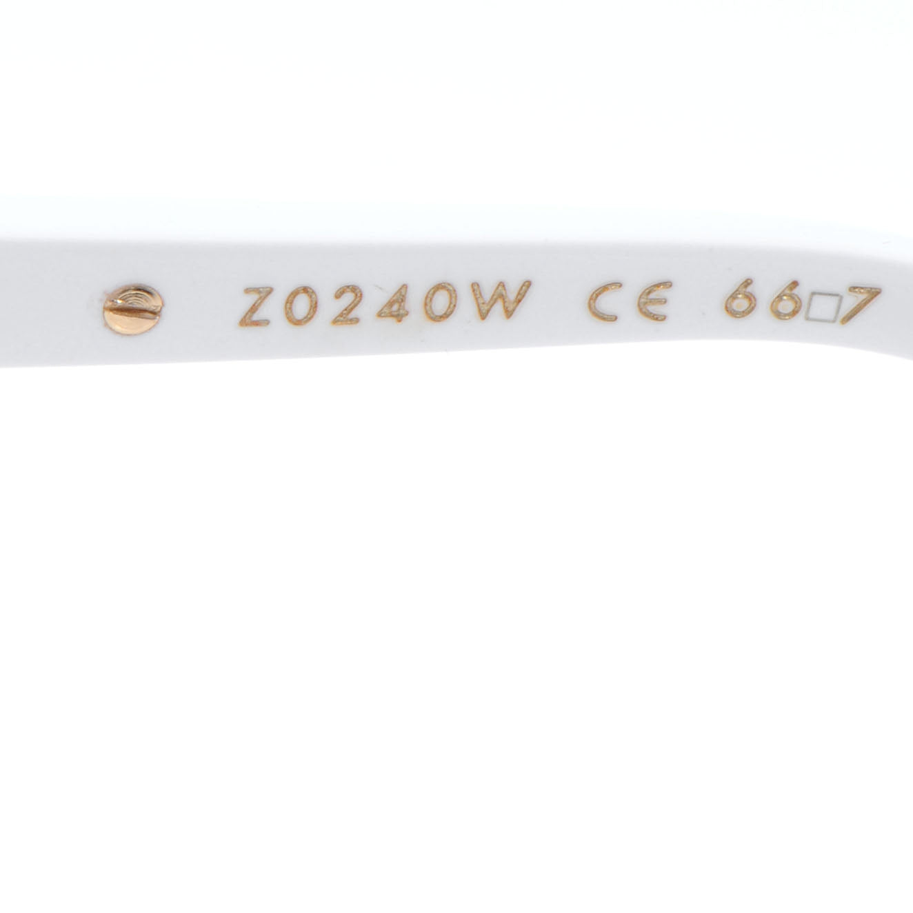 Louis Vuitton Evidence Sunglasses White 5 of 7