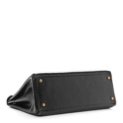 Hermes Box Kelly Retourne 32 Black 4 of 17