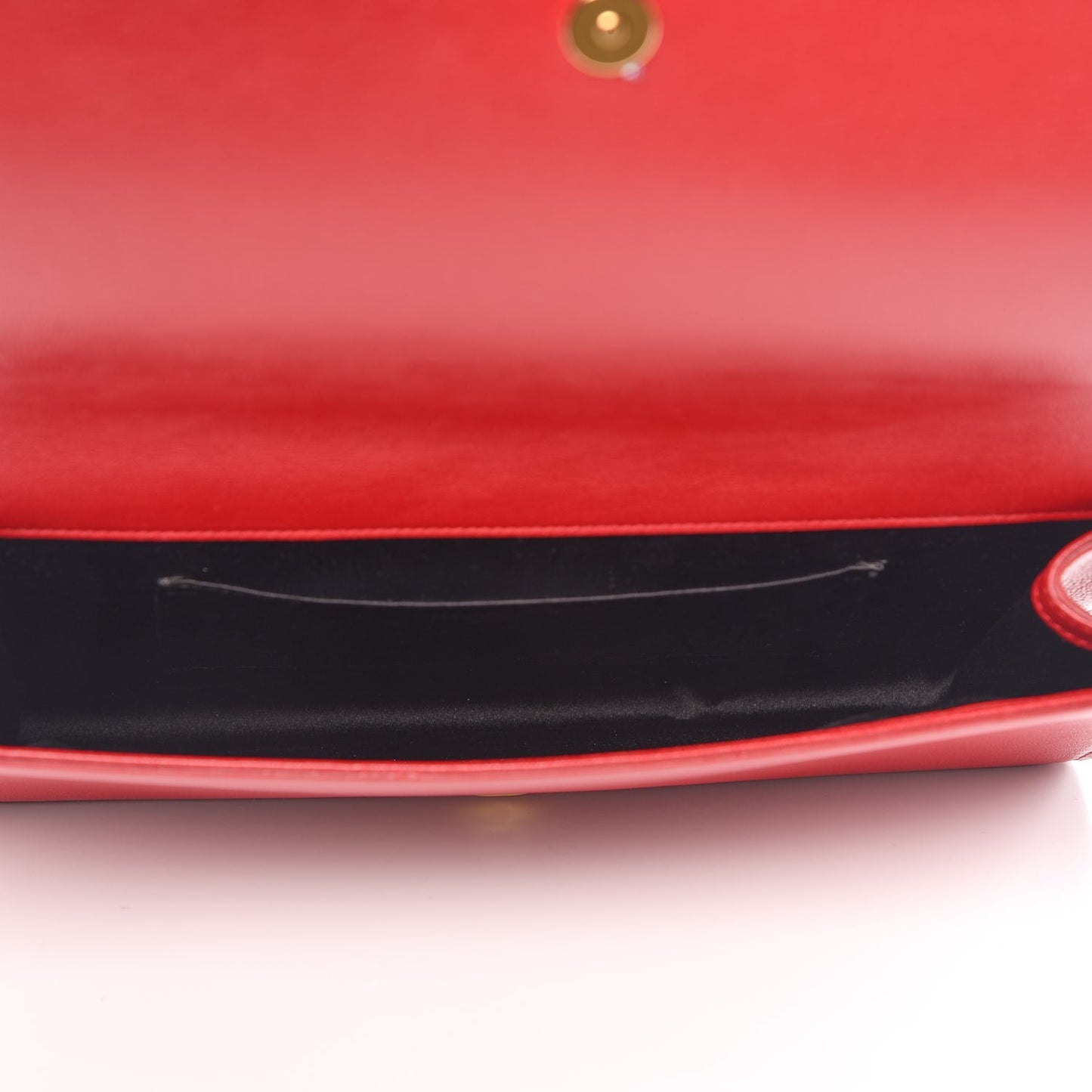 Calfskin Monogram Large Belle De Jour Clutch Rouge Orient