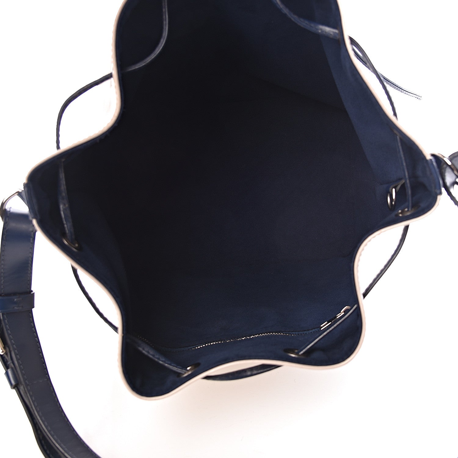 Louis Vuitton Epi Petit Bi-Color Noe Ivory Indigo 5 of 20