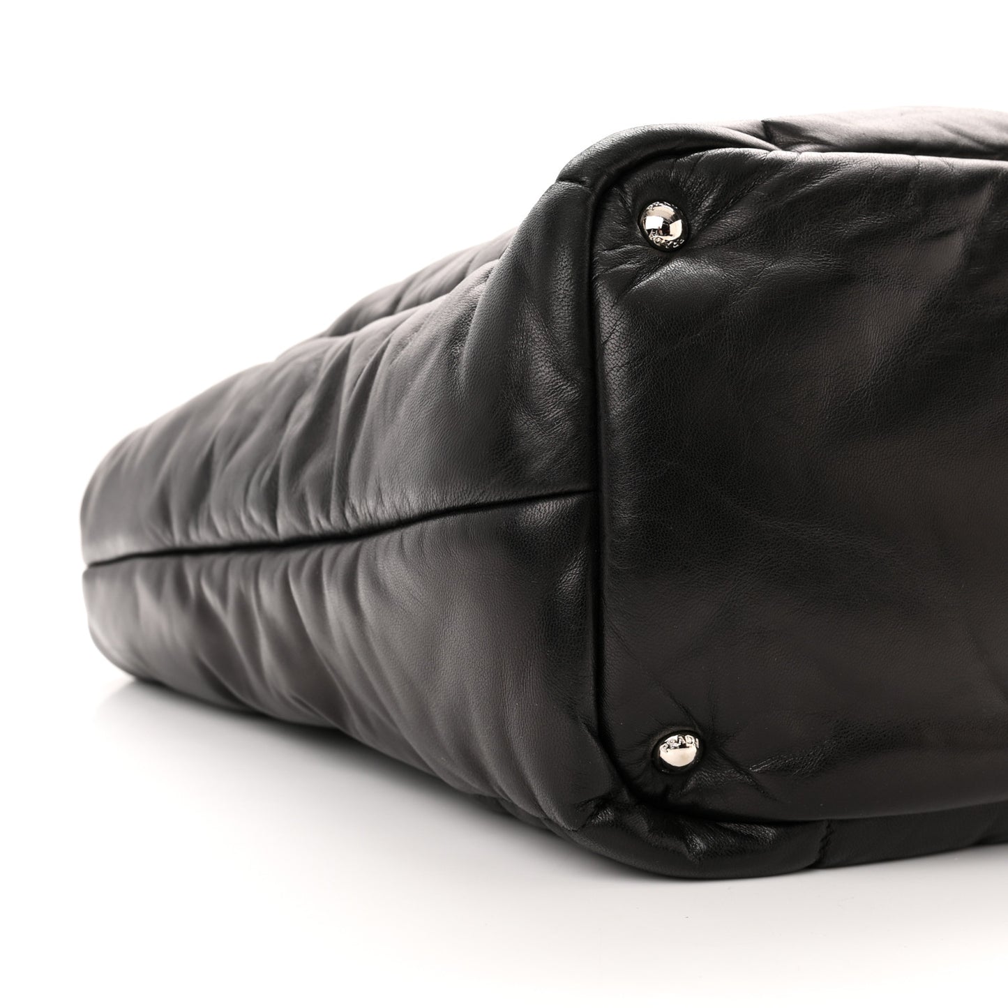 Nappa Bomber North South Tote Black