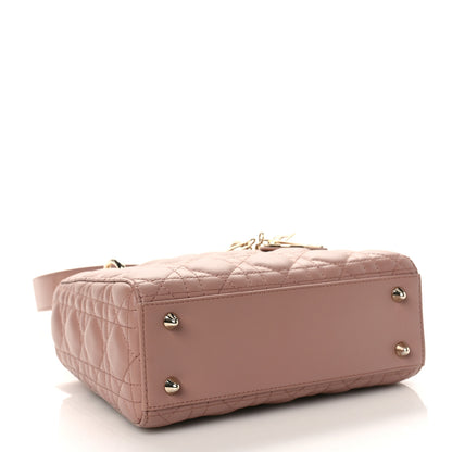 Christian Dior Lambskin Cannage Small My ABCDior Lady Dior Fard 4 of 8