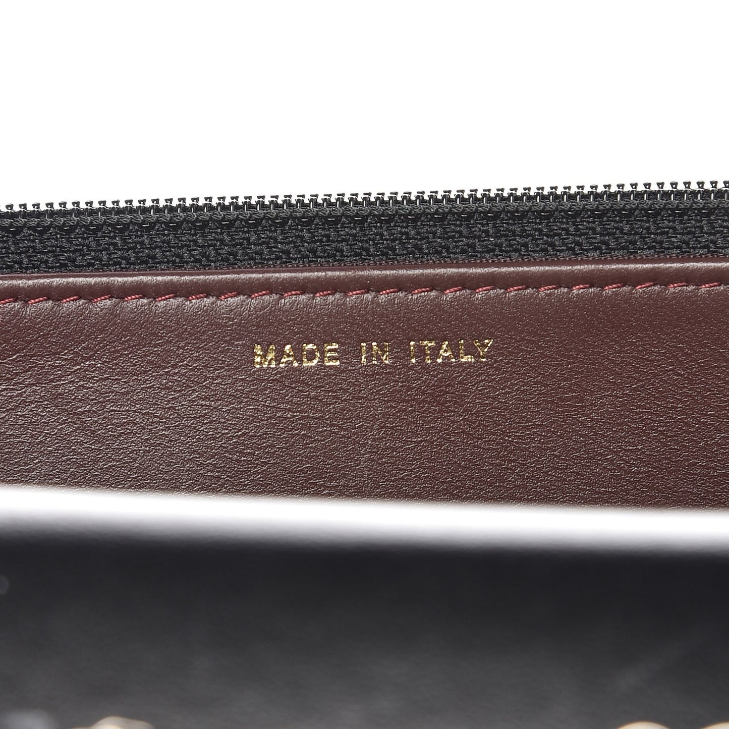 Lambskin Quilted Trendy CC Wallet On Chain WOC Black