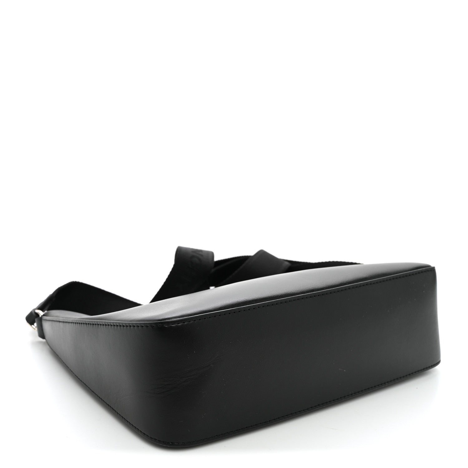 Givenchy Smooth Calfskin Small Moon Cut Out Shoulder Bag Black 4 of 10