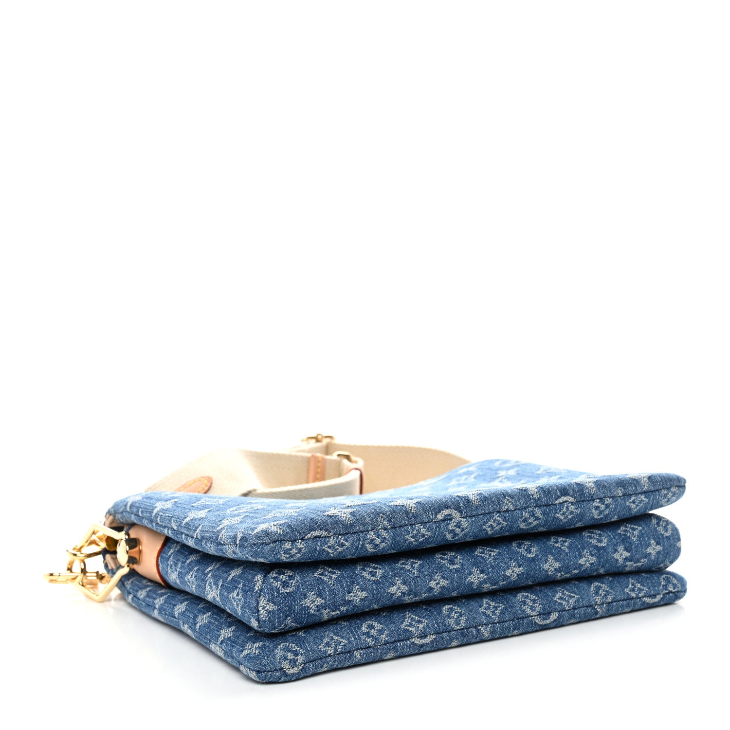 Louis Vuitton Monogram Denim Coussin PM  Blue 4 of 9