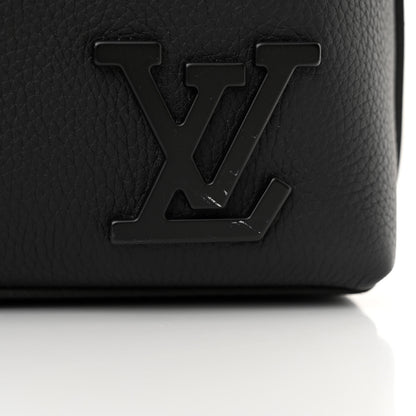 Louis Vuitton Calfskin Aerogram Takeoff Briefcase Black 10 of 11