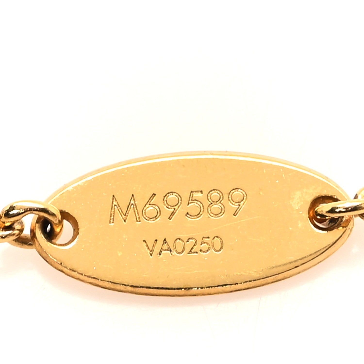 Louis Vuitton Metal L To V Bracelet Gold Silver 5 of 5