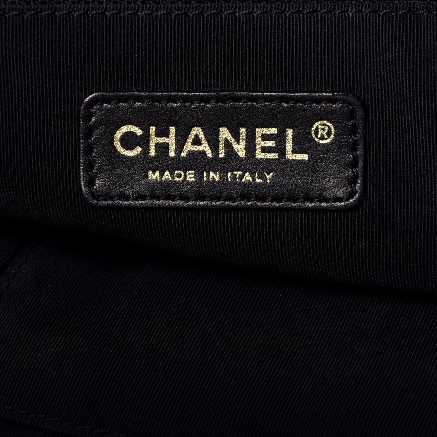 Lambskin Pleated Shoulder Bag Black