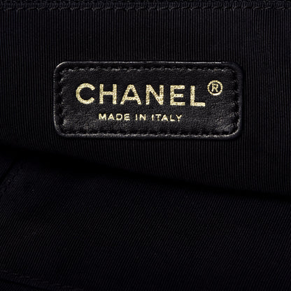 Chanel Lambskin Pleated Shoulder Bag Black 6 of 8