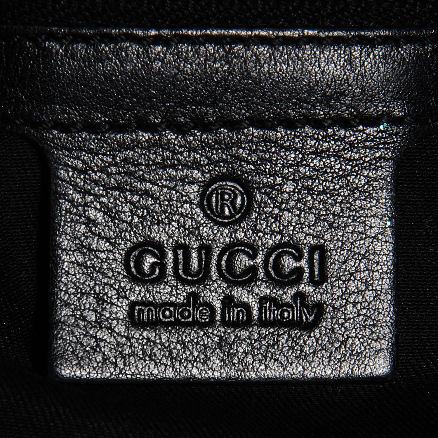 Gucci Leather Medium Pelham Shoulder Bag Black 7 of 8