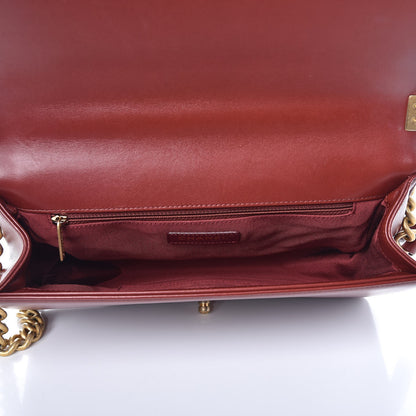 Chanel Lambskin Quilted New Medium Boy Flap Burgundy 5 of 10