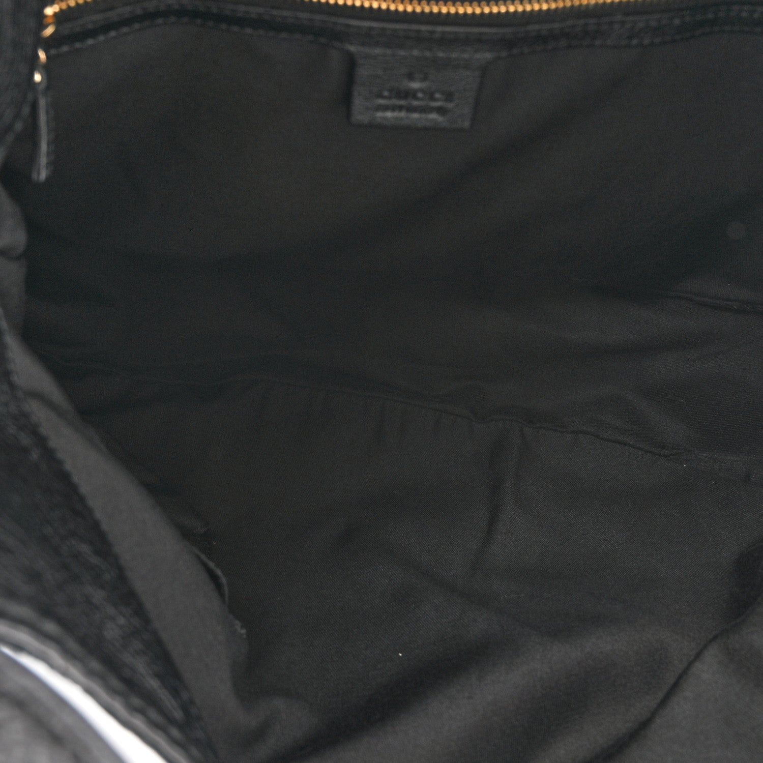 Gucci Monogram Medium Charlotte Hobo Black 5 of 10