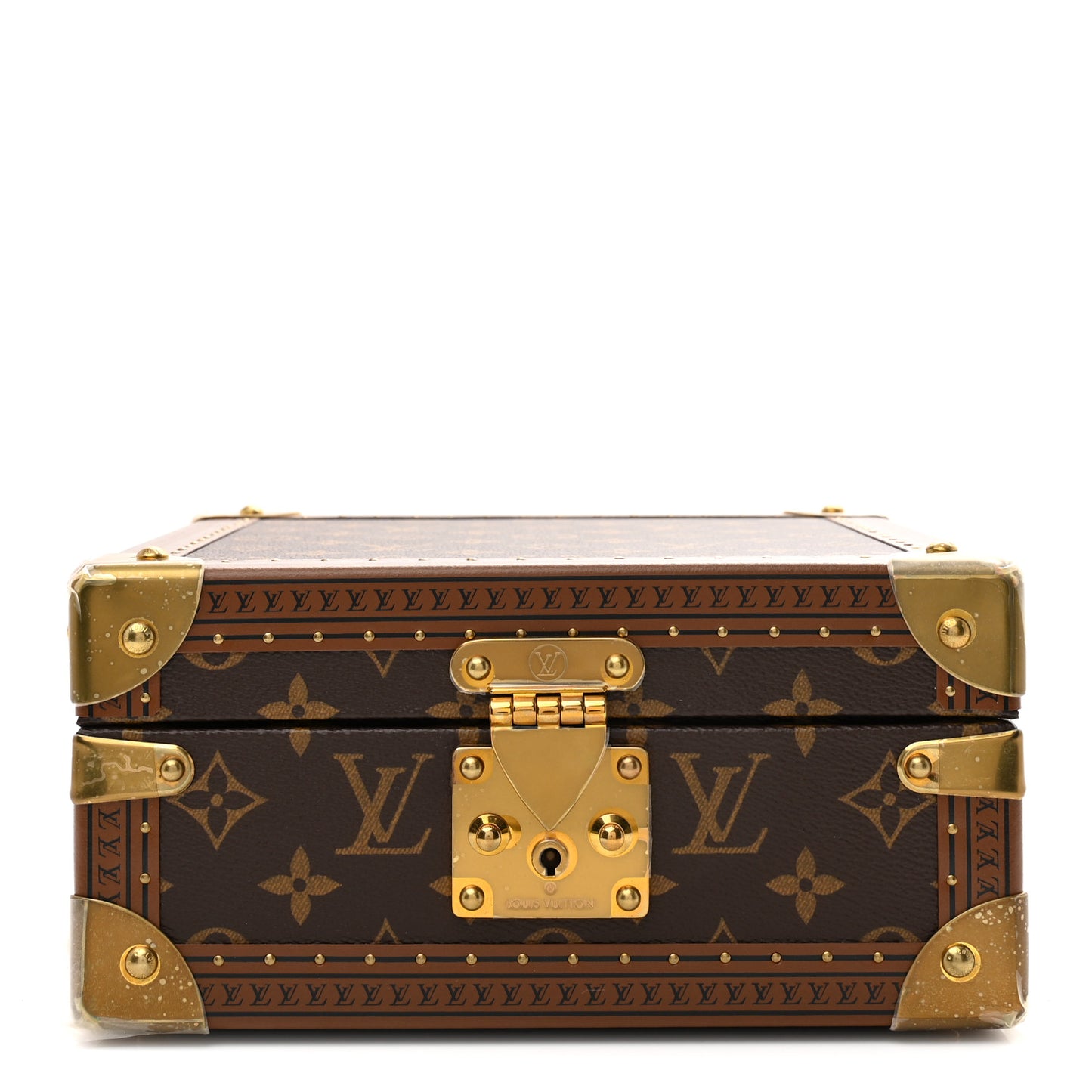 Monogram Jewelry Box Red
