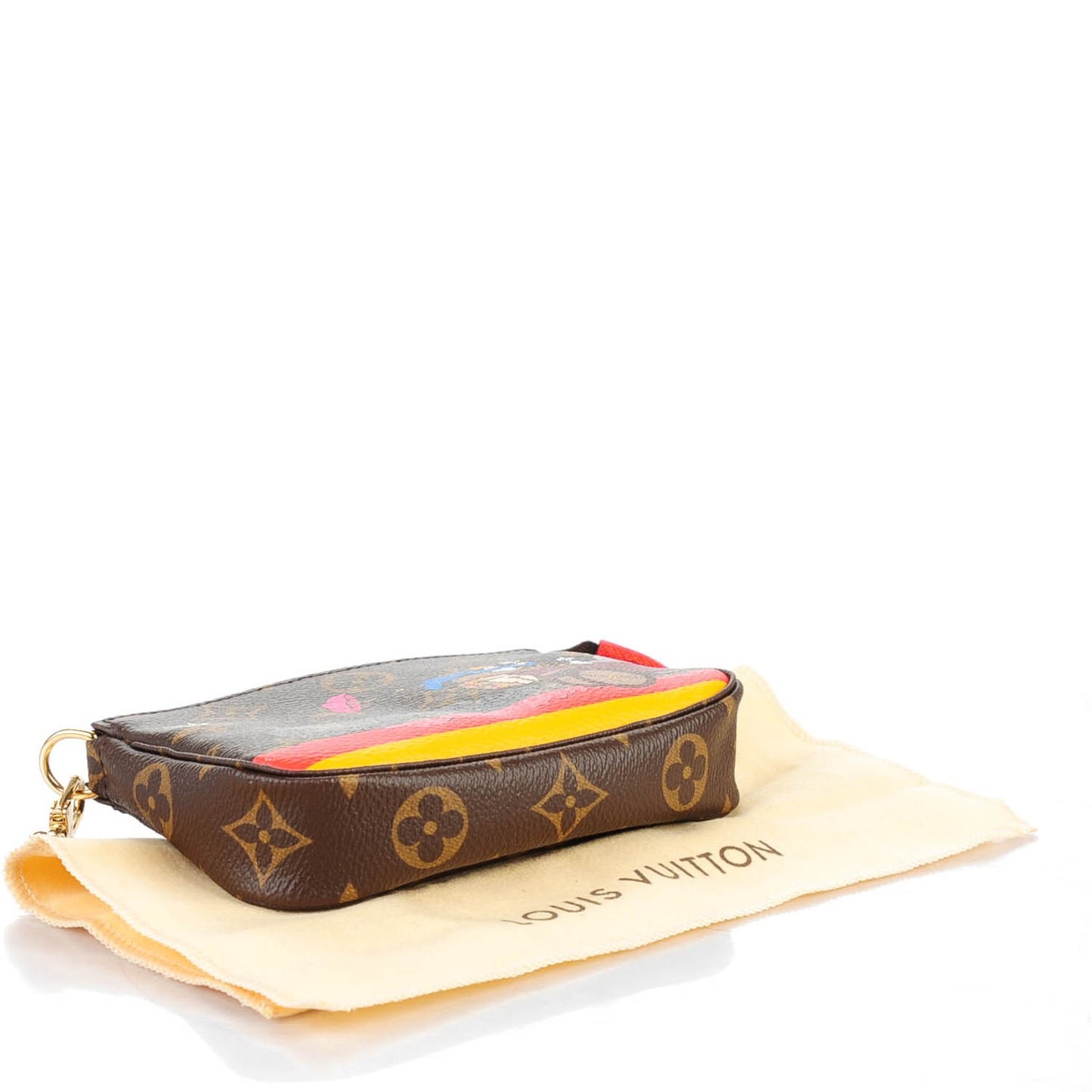 Monogram 2015 Christmas Animation Mini Pochette Accessories