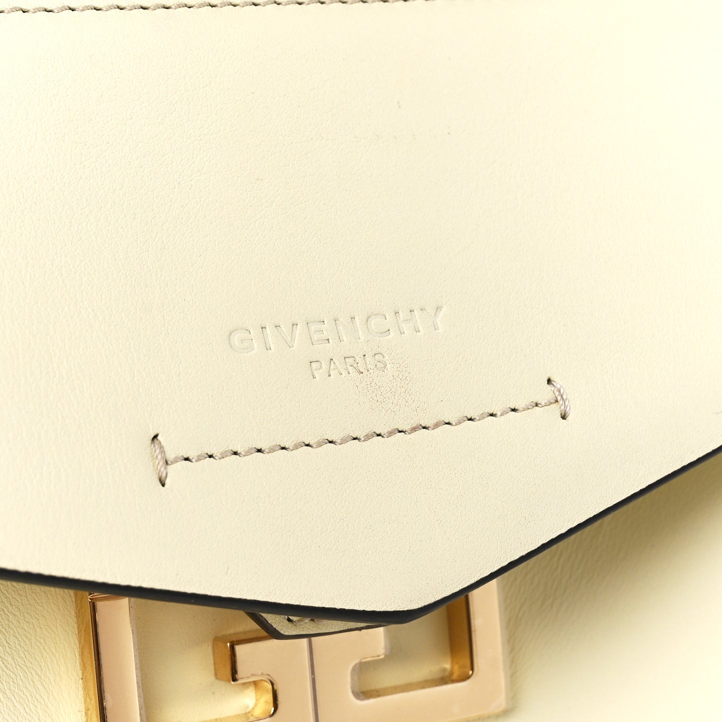 Calfskin Mini Mystic Shoulder Bag Pale Yellow