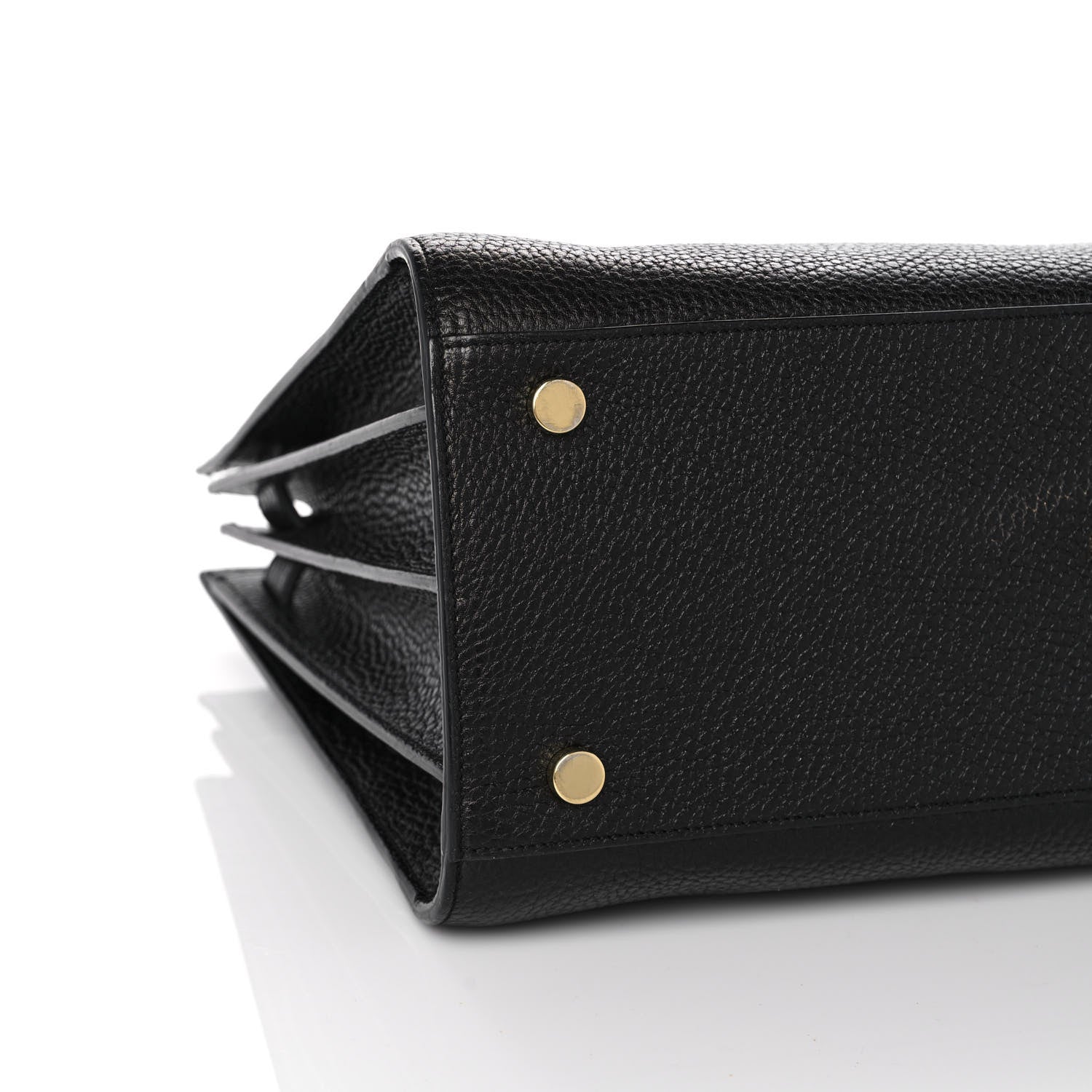 Saint Laurent Grained Calfskin Small Sac De Jour Black 8 of 10