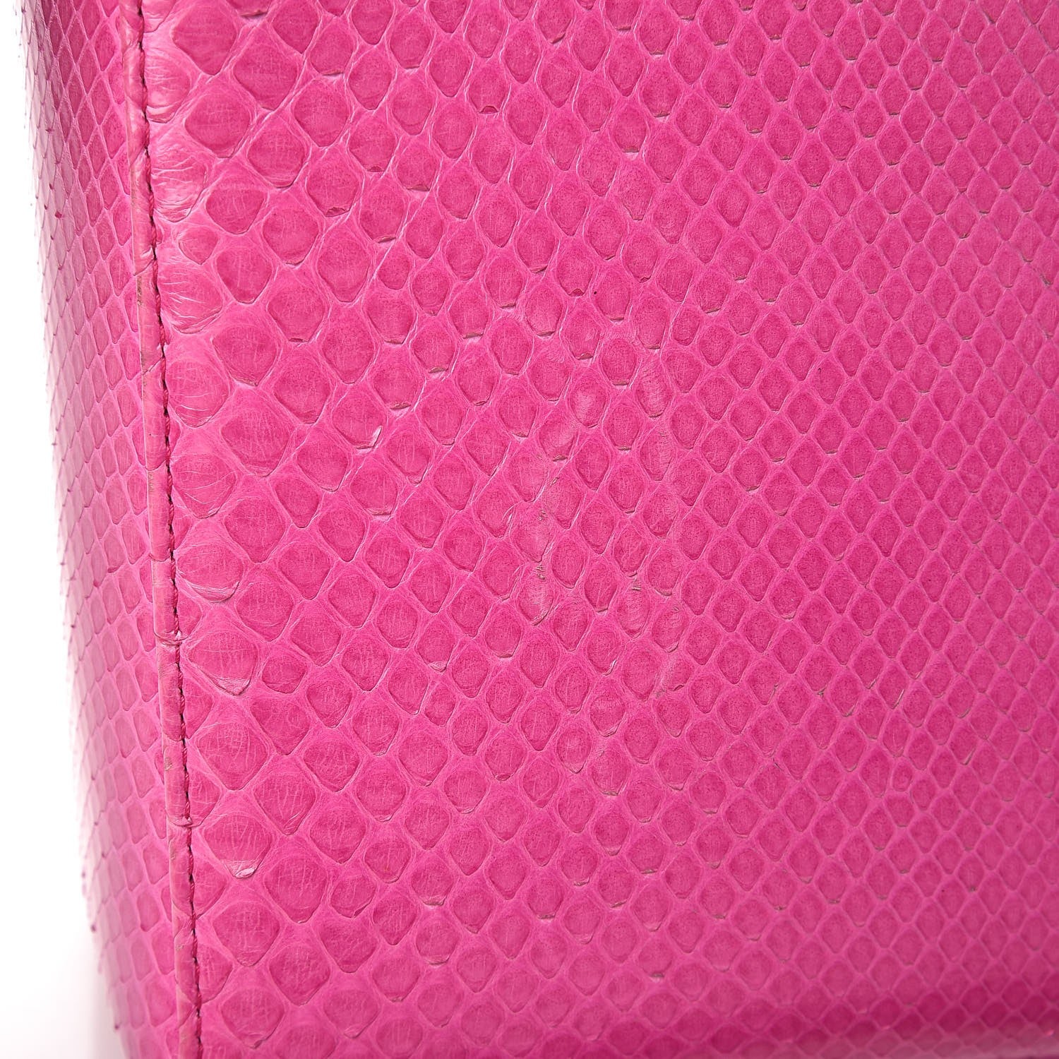 Christian Dior Python Medium Lady Dior Pink 14 of 17