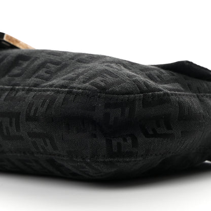 Fendi Zucchino Baguette Black 10 of 12