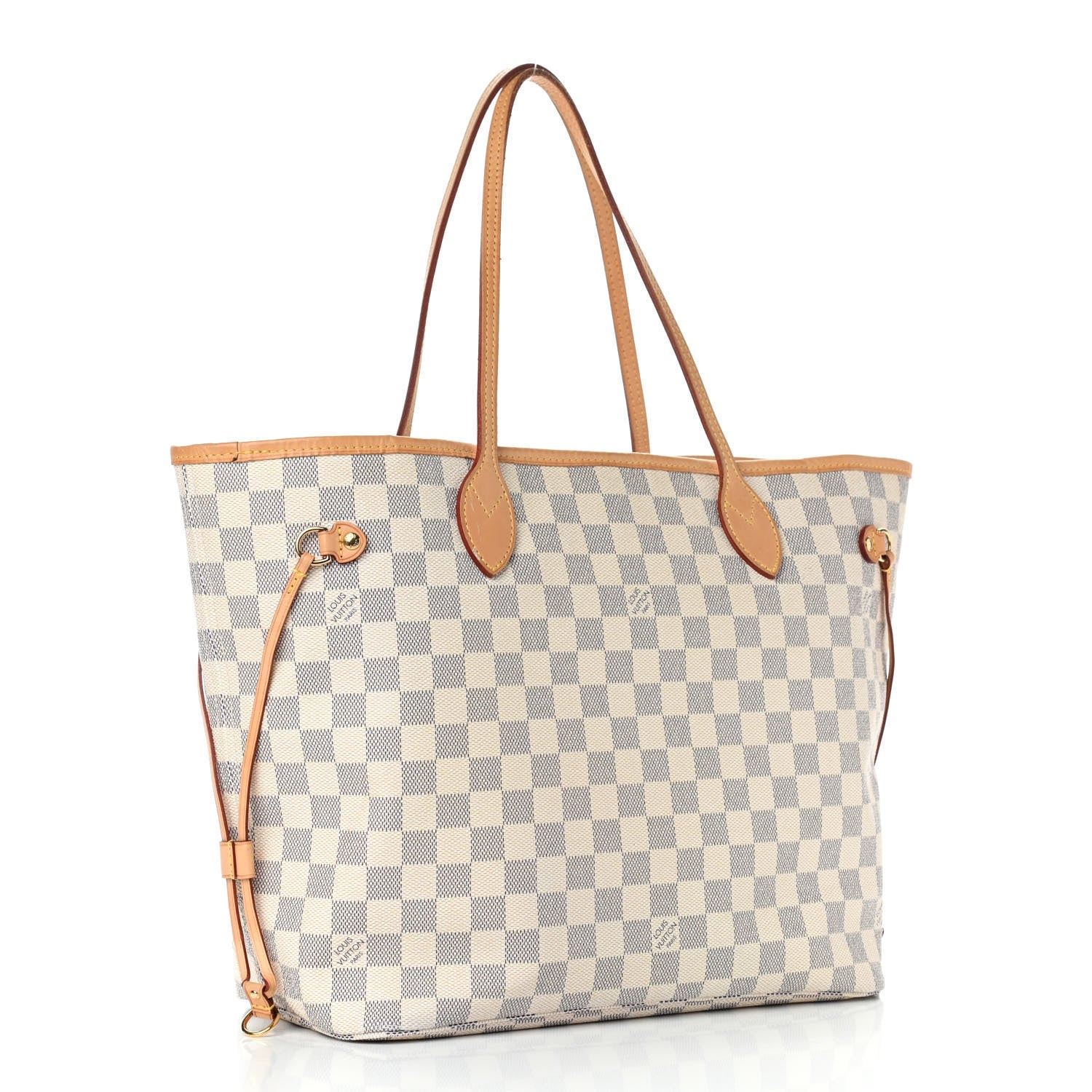 Louis Vuitton Damier Azur Neverfull MM 2 of 16