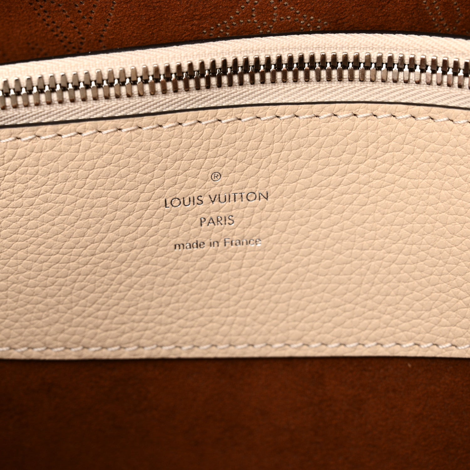 Louis Vuitton Mahina Bella Tote Creme Beige 6 of 9