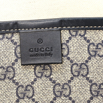 Gucci GG Plus Monogram Medium Signature Web Loop Tote Navy 6 of 10