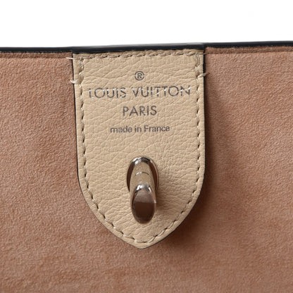 Louis Vuitton Calfskin Lockme Cabas Vanille Black 6 of 10