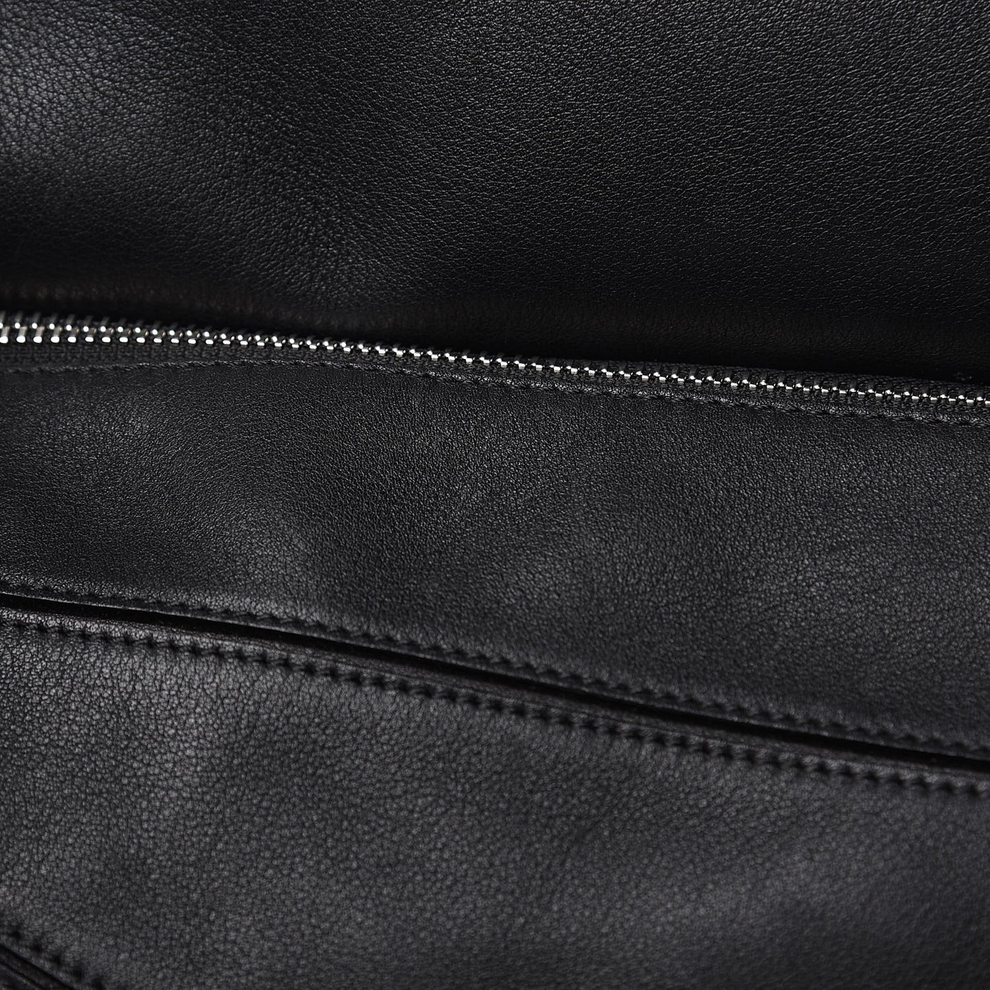 Calfskin Medium Puzzle Bag Black