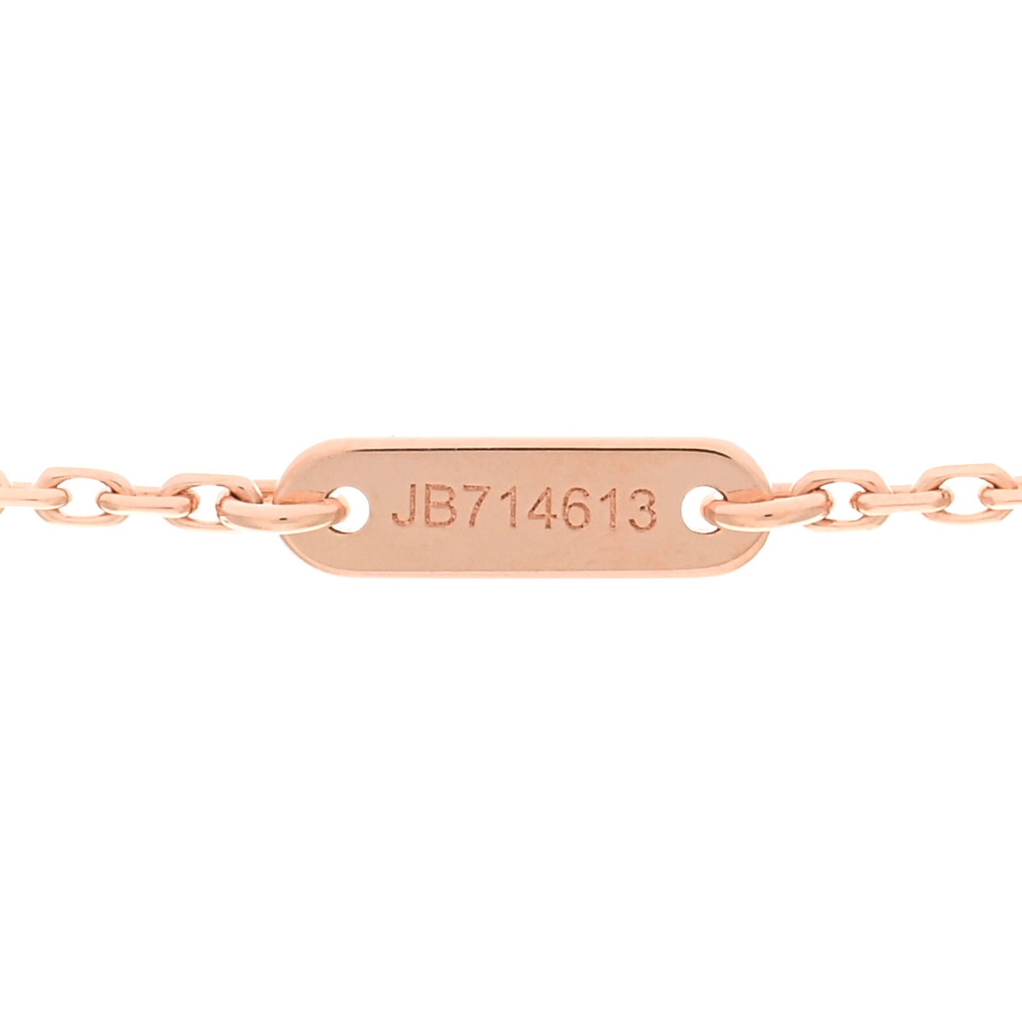 18K Rose Gold Carnelian Sweet Alhambra Pendant Necklace
