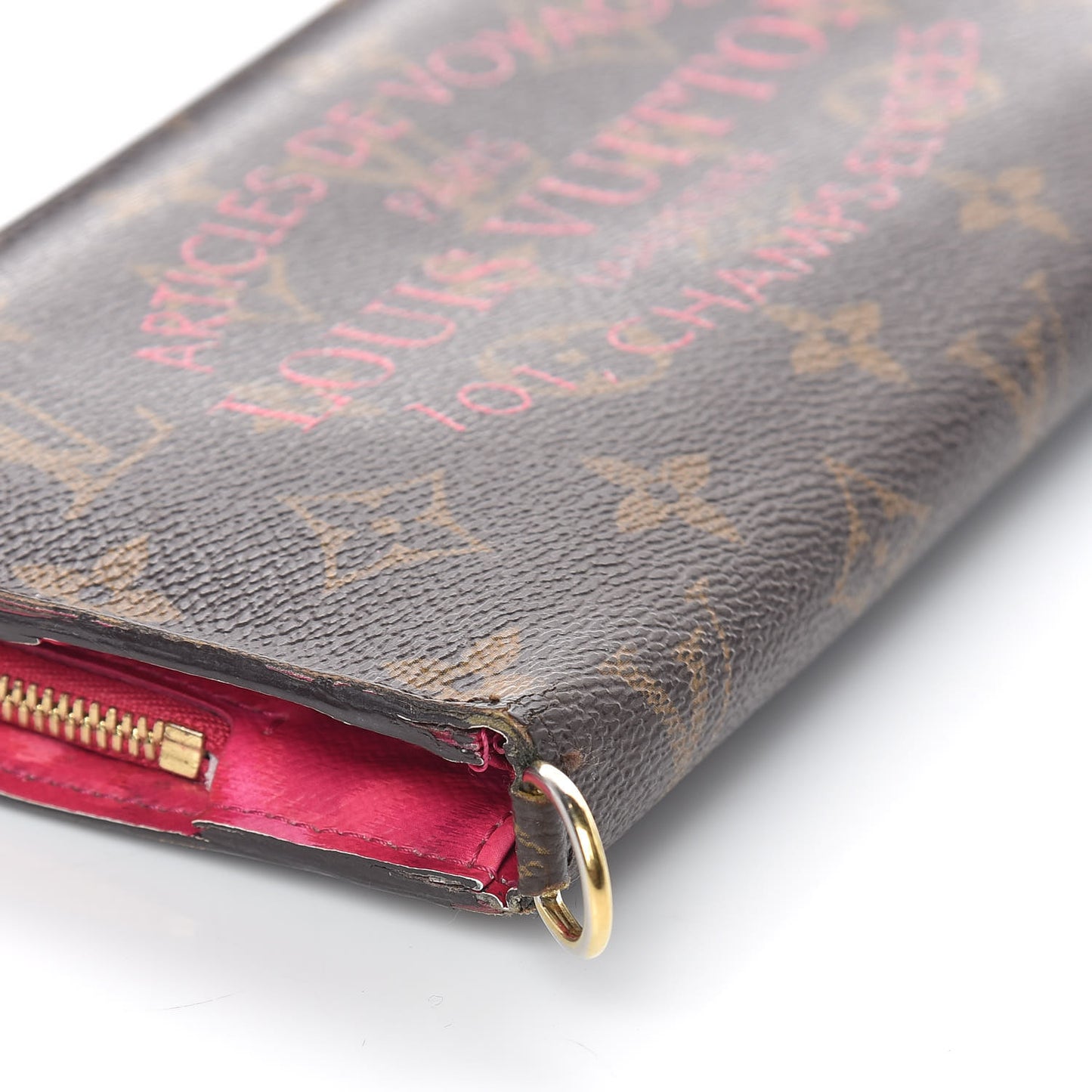 Monogram Articles de Voyage Ikat Insolite Wallet Rose Indien