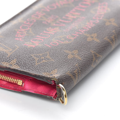 Louis Vuitton Monogram Articles de Voyage Ikat Insolite Wallet Rose Indien 8 of 9