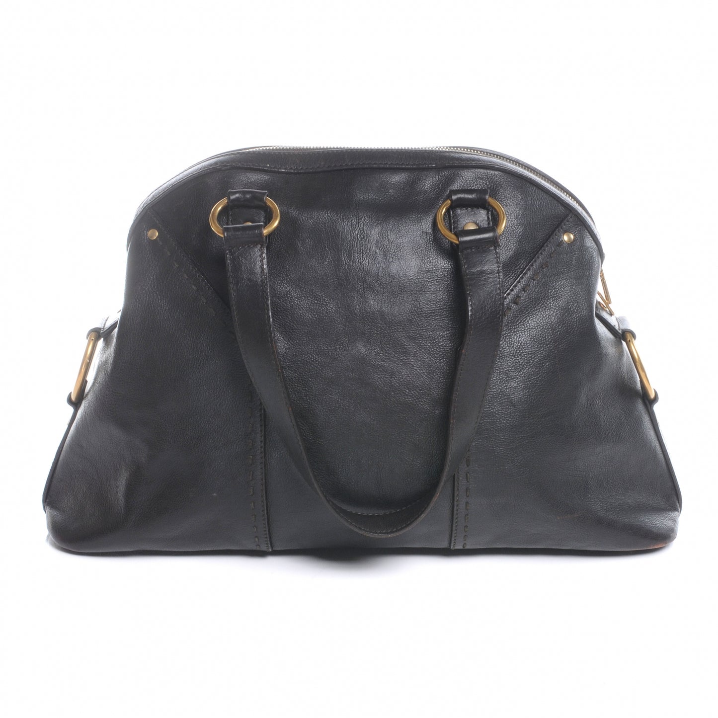Leather Large Muse Dark Brown