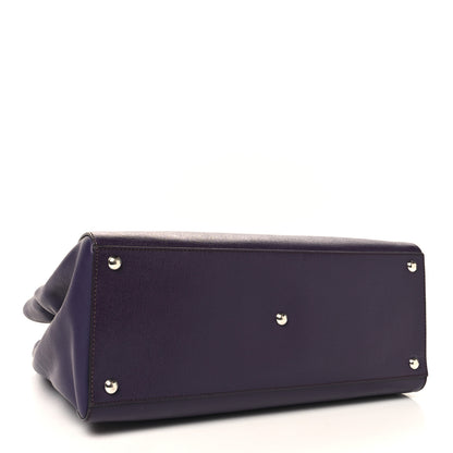 Fendi Vitello Elite Regular 2Jours Tote Ametista 4 of 12