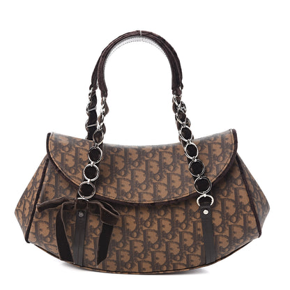 Christian Dior Monogram Romantique Trotter Bag Brown 1 of 10