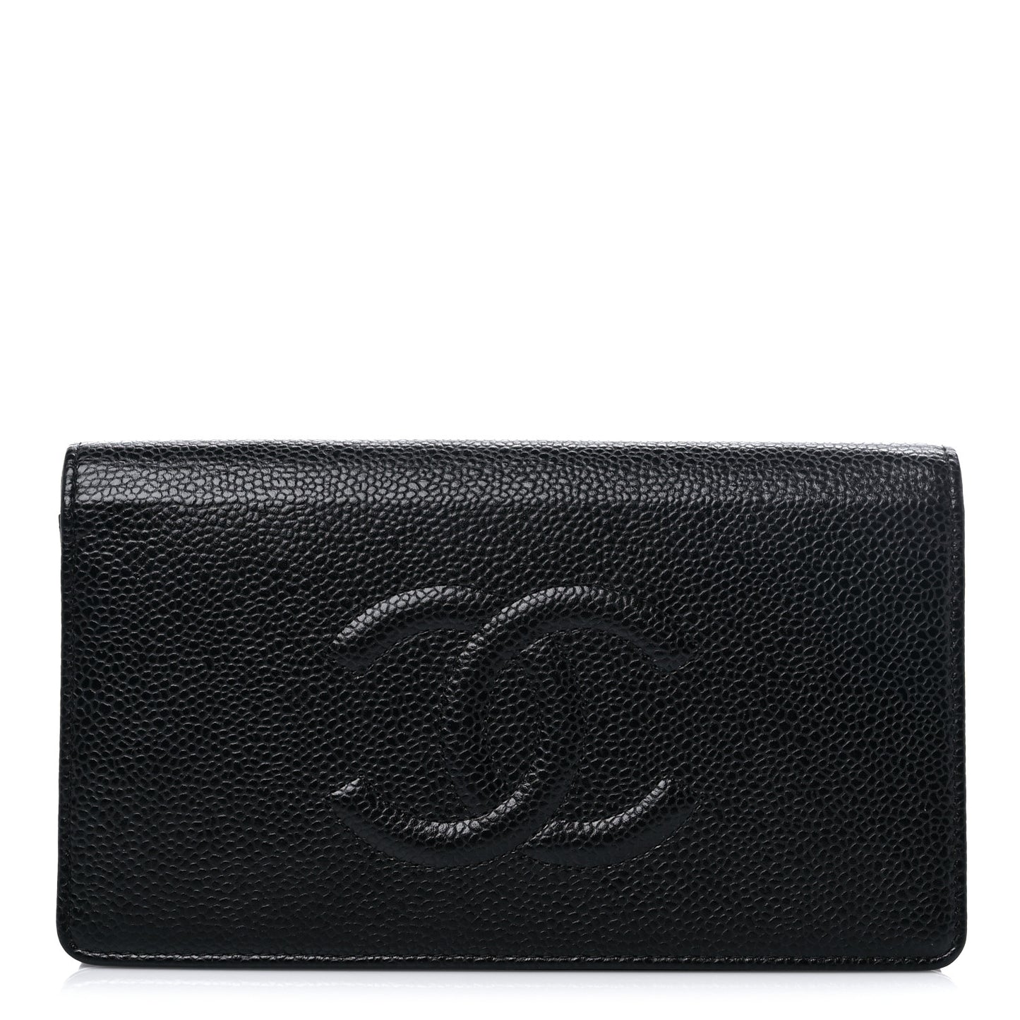 Caviar Timeless CC Yen Wallet Black