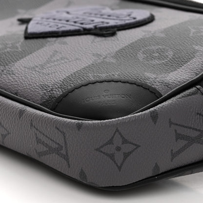 Louis Vuitton X NIGO Monogram Eclipse Stripes LV Heart Modular Sling Bag 8 of 8