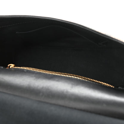 Dolce & Gabbana Dauphine Leopard Print Small Miss Sicily Satchel Black 5 of 11