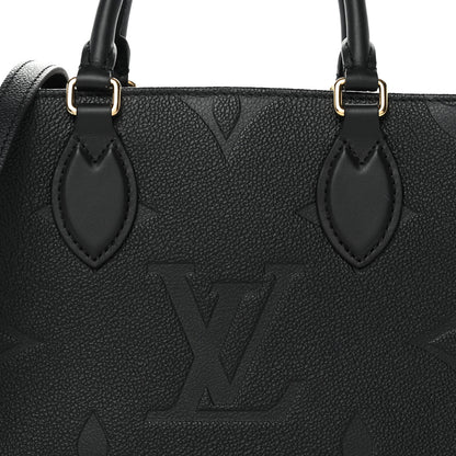Louis Vuitton Empreinte Monogram Giant Onthego PM Black 7 of 9
