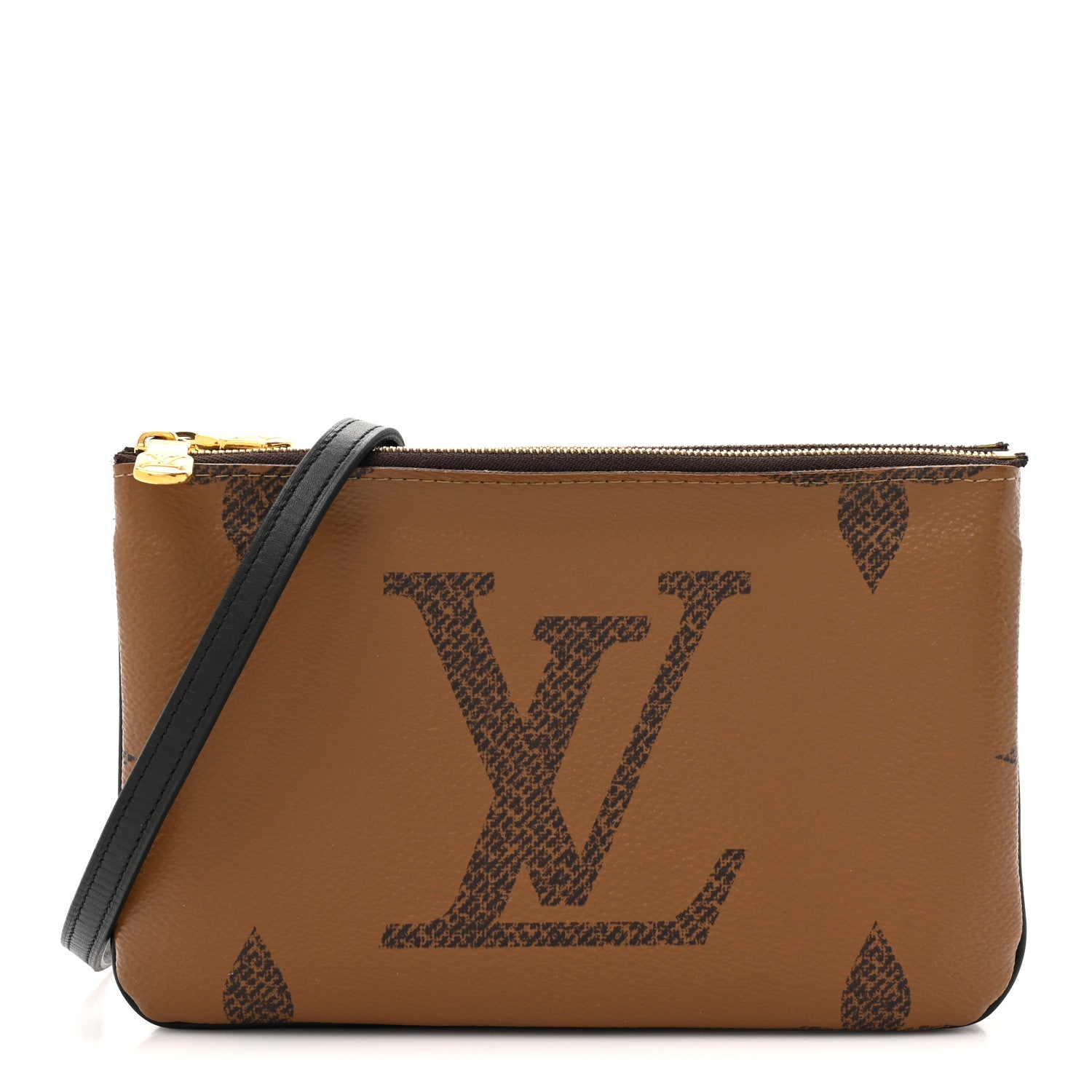 Louis Vuitton Reverse Monogram Giant Double Zip Pochette 1 of 11