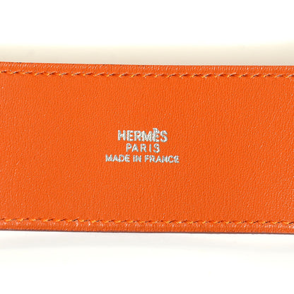 Hermes Veau Box Kelly Dog Bracelet Potiron 4 of 6